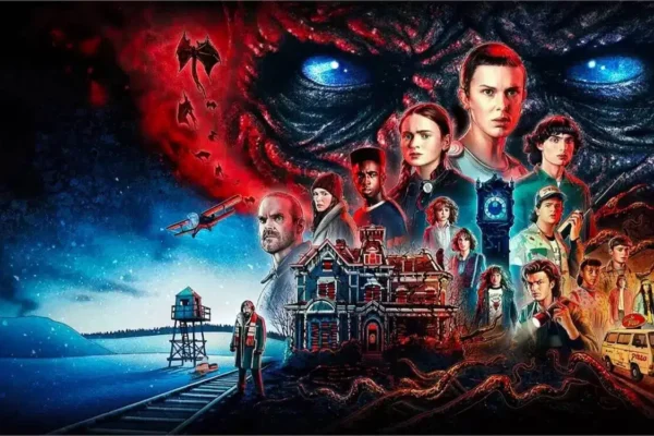 Stranger Things Season 5: The Countdown to the Epic Finale Begins a poster of a movie